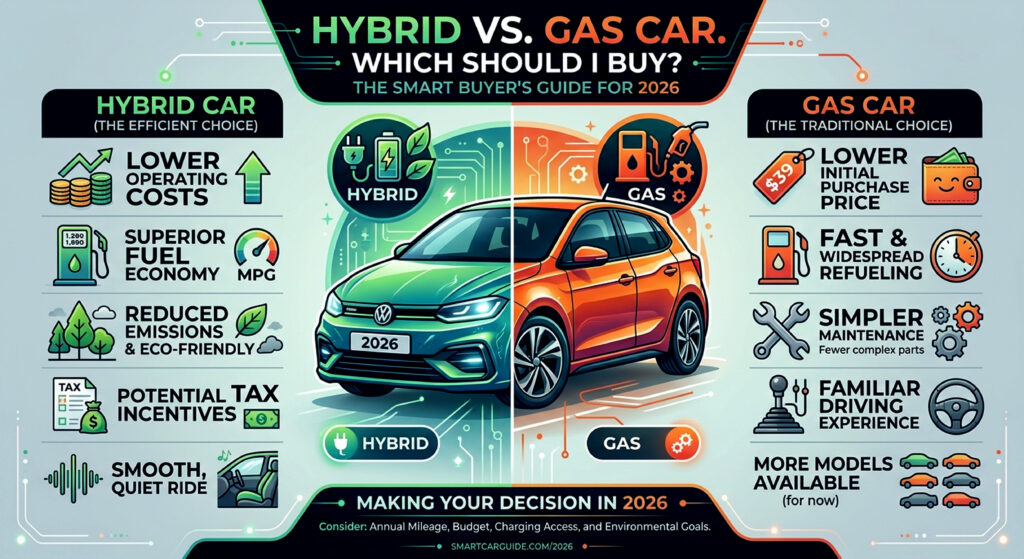 Hybrid vs. Gas Car. Which Should I Buy? The Smart Buyer's Guide for 2026
